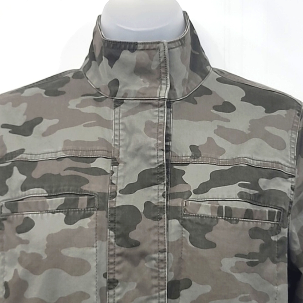 Universal Thread Camouflage Jacket Button Up Camo… - image 6